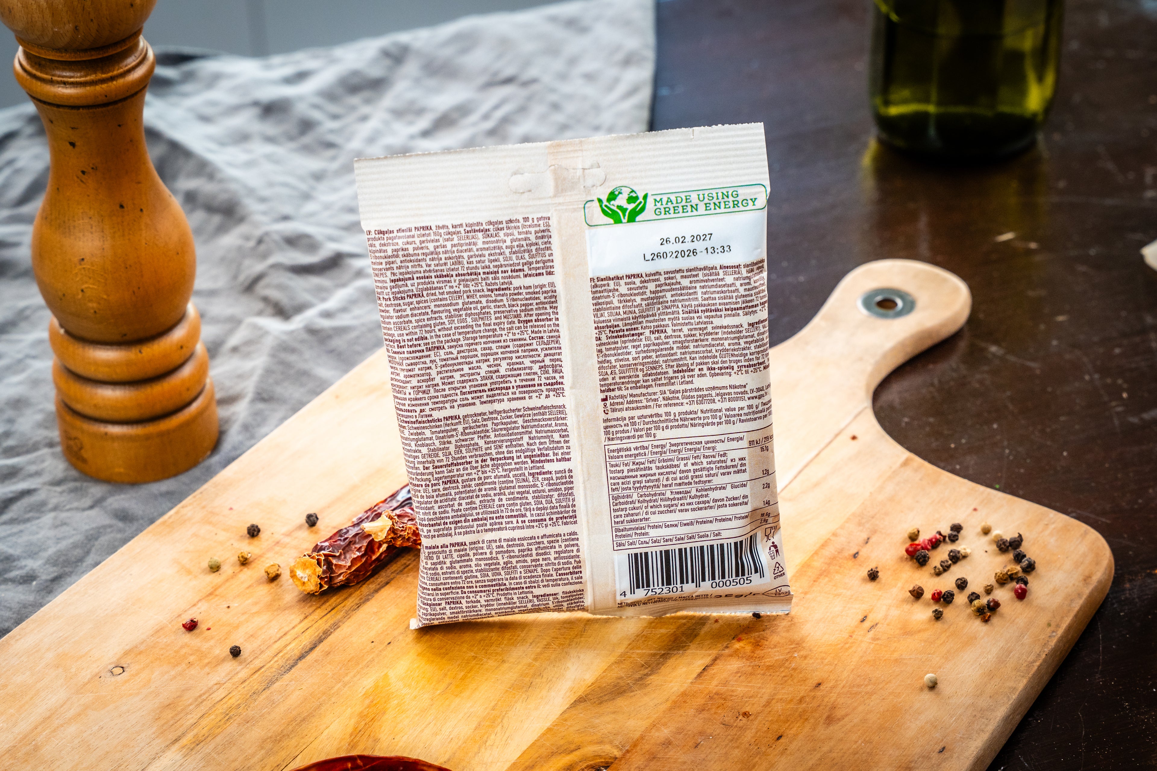 NAKOTNE PORK STICKS PAPRIKA ( 8 x 35g)